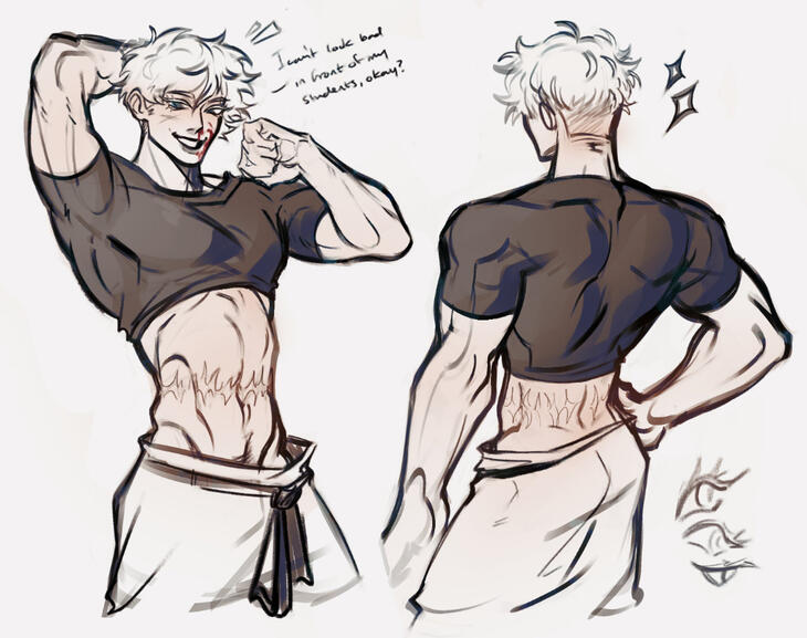 90 USD (2 halfbody sketches)